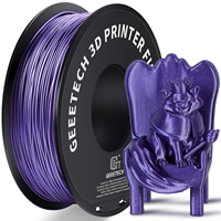 Geeetech Sparkly PLA Filament 1kg 1.75mm 3D Printer Plastic Material, Accuracy 0.03mm, multiple colour, Fit Most FDM Printer