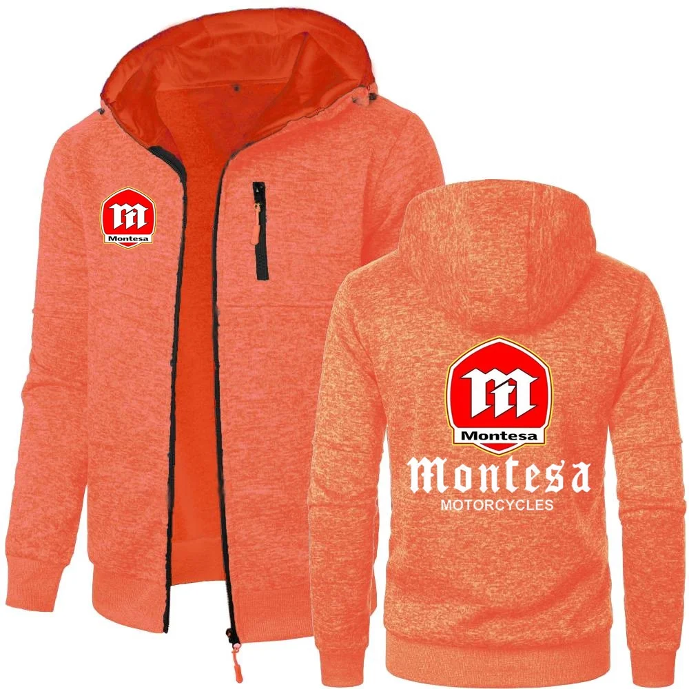Popular moletom jaqueta montesa motocicleta masculino com capuz outwear caminhadas ao ar livre expedição agasalho casaco de lã quente hoodies