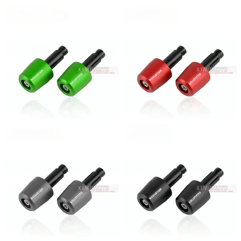 For Ducati Monster 821 696 795 797 950 937 1200 CNC Aluminum Motorcycle Part Handle Bar Ends Handlebar End 7/8