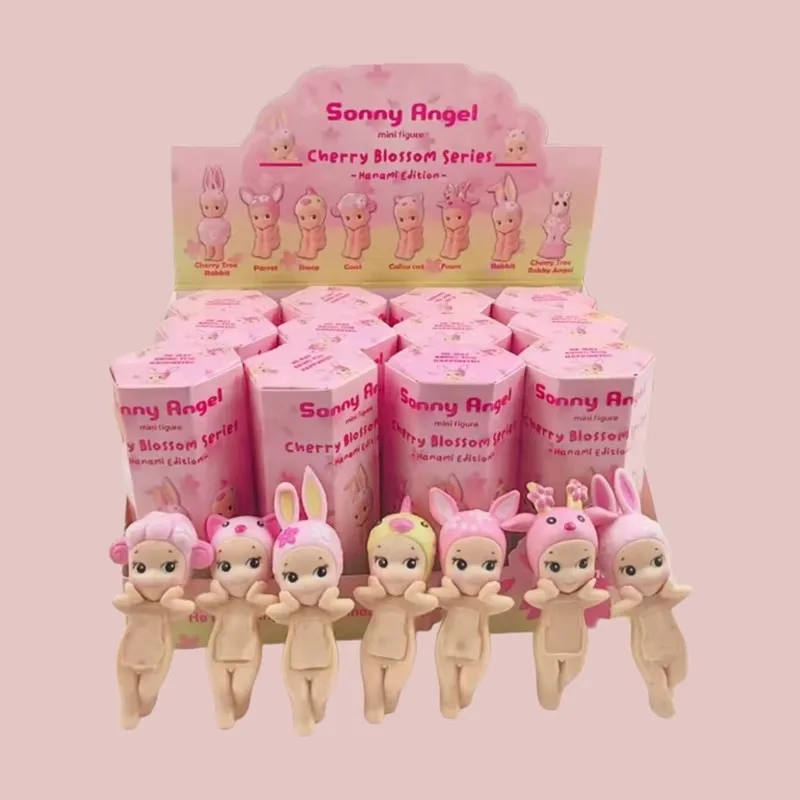 Hot Sale Cute Angel Gifts Random Blind Box Sakura Series Blind Box Car Ornaments Anime Figures Decorative Dolls image 3