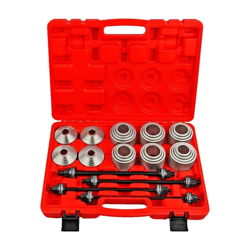 28Pcs Bushing Removal Tool Set Universal Rear Axle Lower Control Arm Bushing Disassembly Installation Kit for Car Suspension