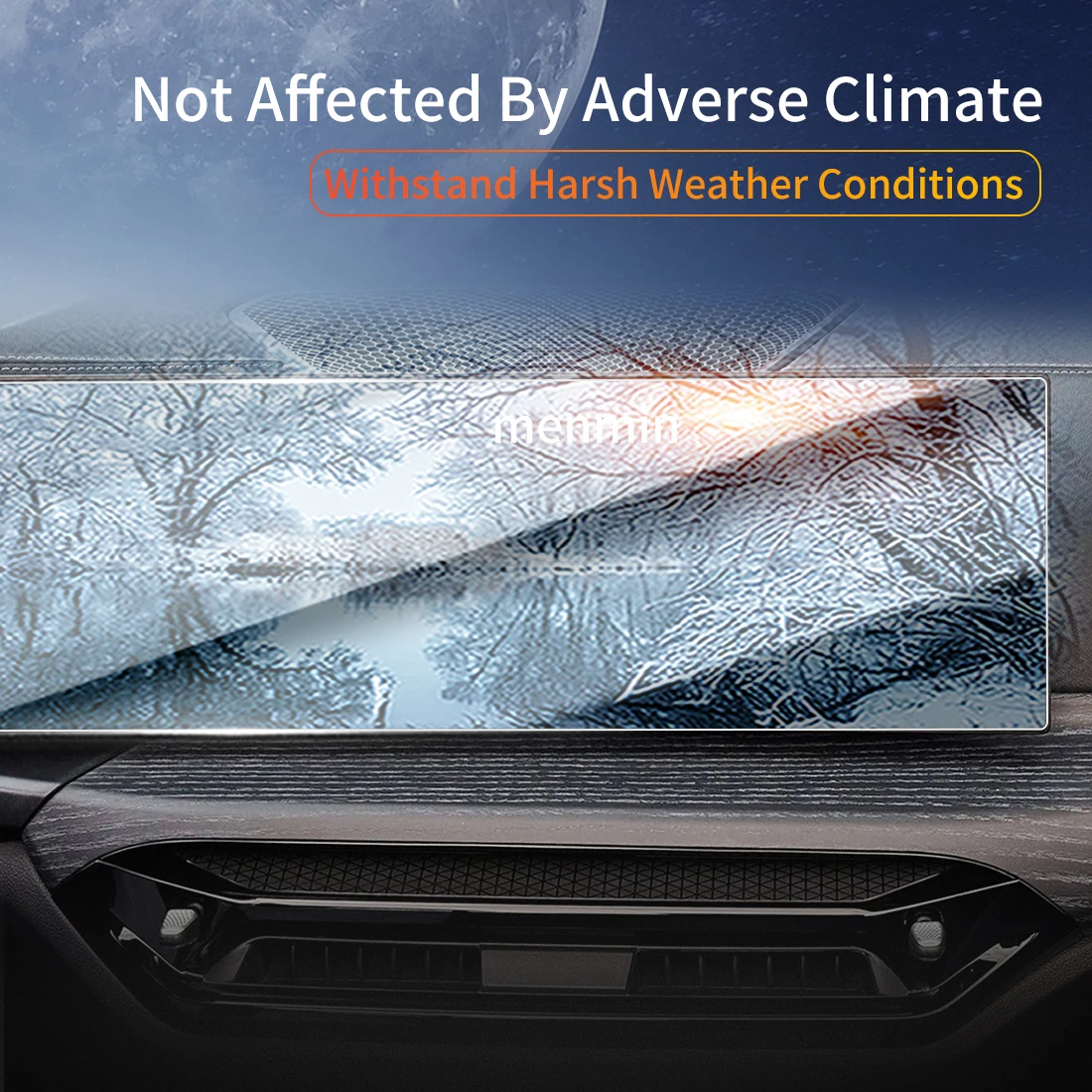 ملصقات السيارات داش Carplay مرآة واقي للشاشة عرض الزجاج المقسى طبقة رقيقة واقية مركبة For26 الأزرق For25 BMW4 سلسلة OB #5