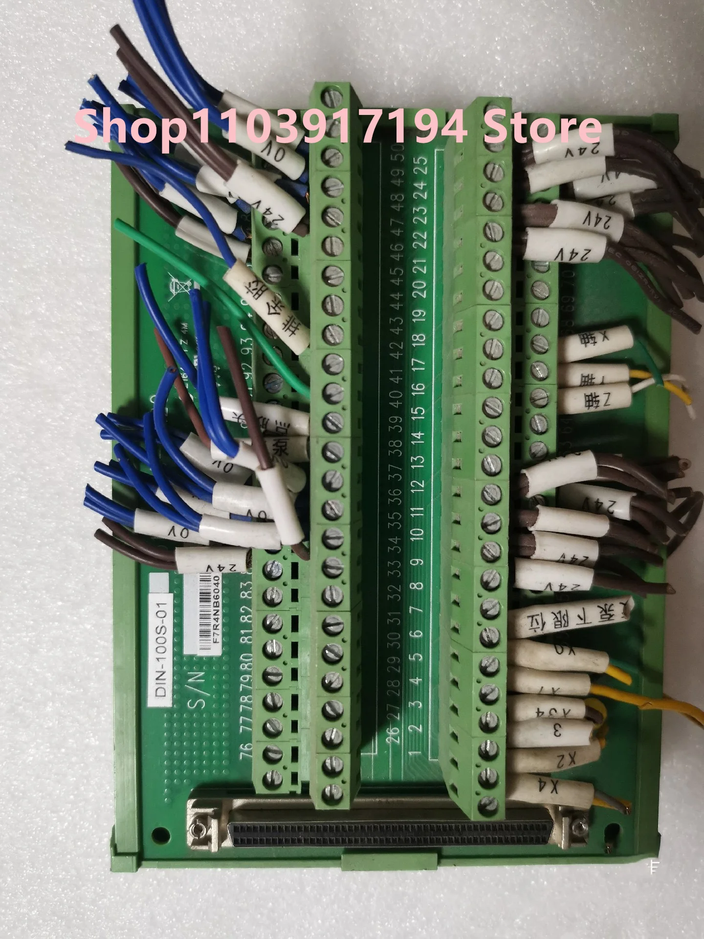 

Для ADLINK IO control card DIN-100S-01 IO card terminal