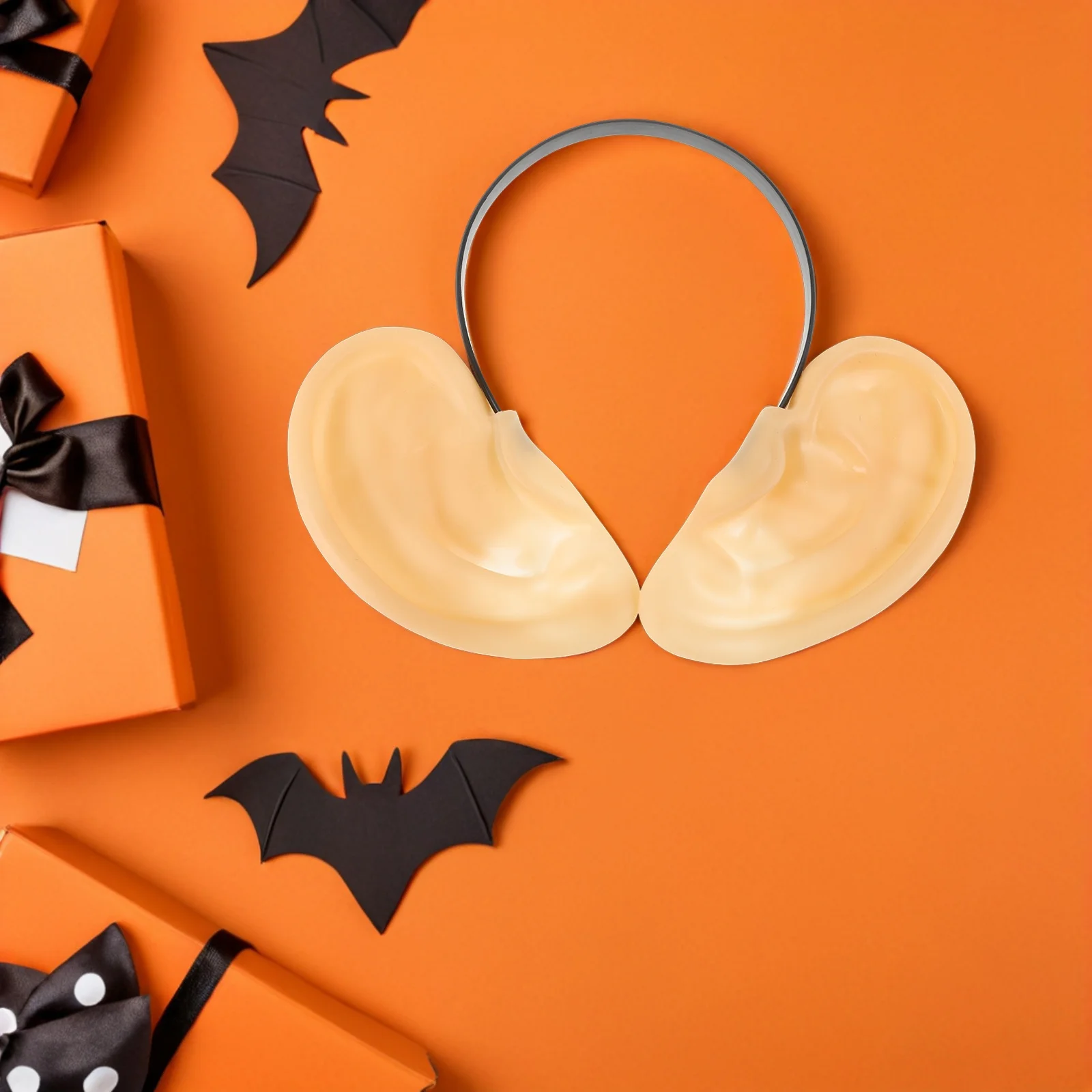 

Realistic Imitation Ear Props Funny Costume Headbands Fake Body Parts Halloween Decorations Prank Toys Cosplay Party Oversized
