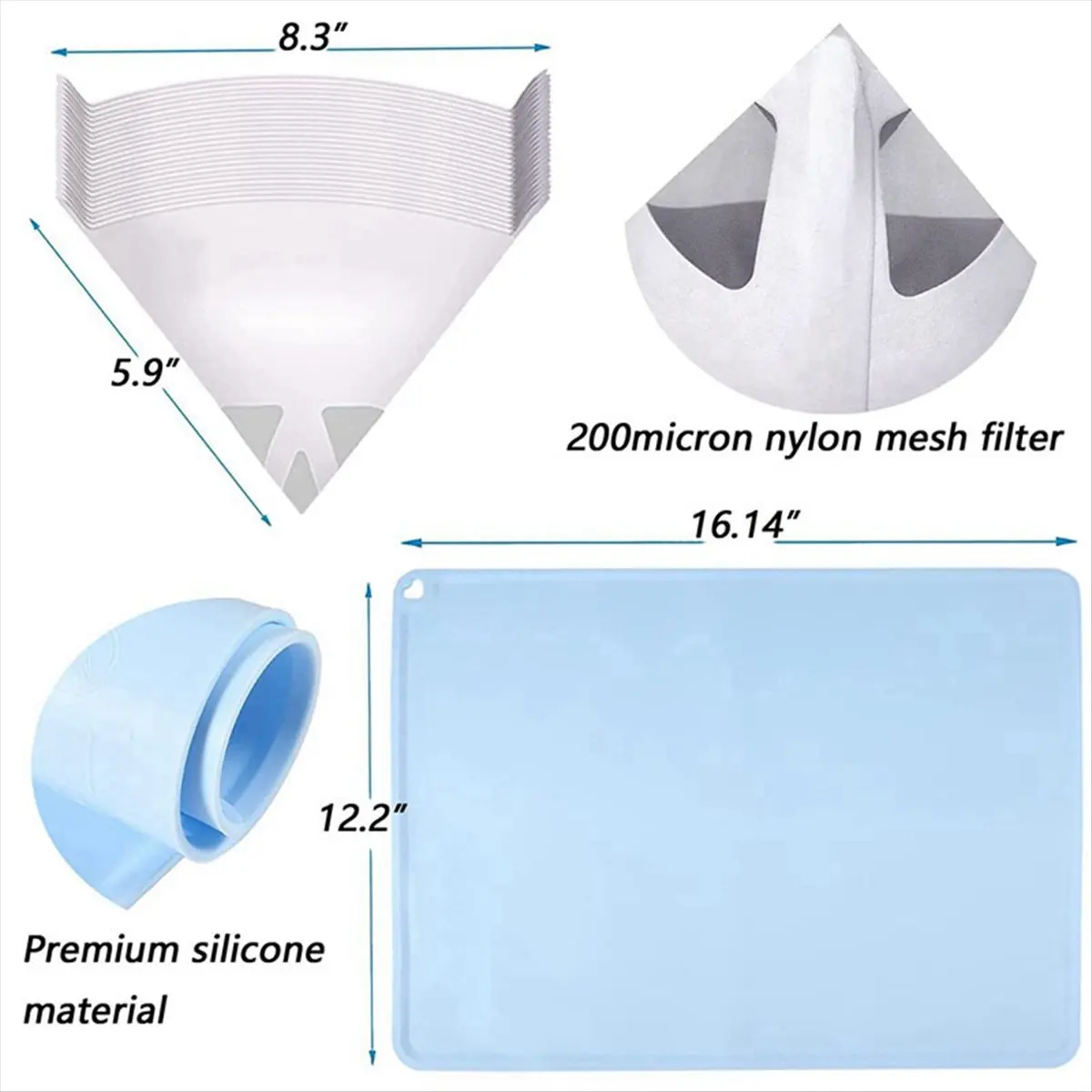 

(B63C) Photosensitive Resin 3D Printer Tool Kit Photocuring Resin Printer Tool Accessories Set for SLA/DLP Printing