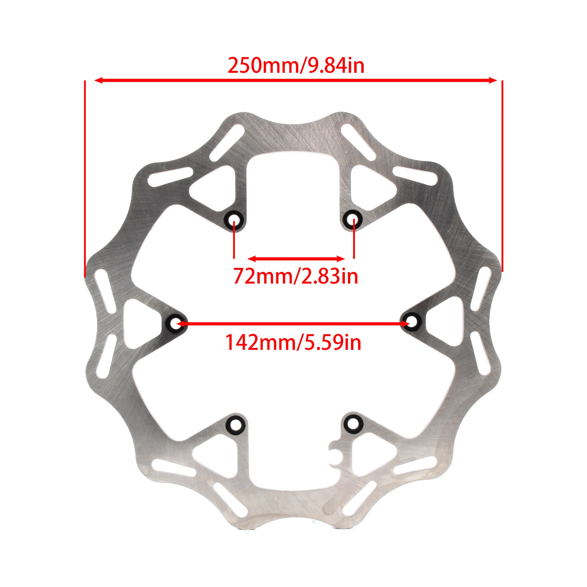 260MM DirtBike Front Brake Disc Rotor Disk For KTM SX SXF XC XCF XCW EXC EXCF Husqvarna GasGas Universal Motocross Modified Part view 6