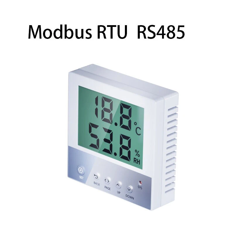 Industrial-Grade RS485 Temperature And Humidity Sensor Transmitter with Modbus Protocol And LCD Display for Environmental Monito
