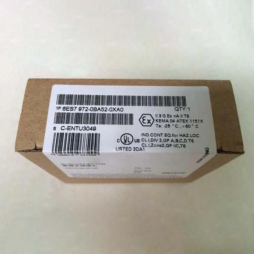 Brand New in Box Sealed For Siemens 6ES7 972-0BA52-0XA0 6ES7972-0BA52-0XA0 Connector Control Module