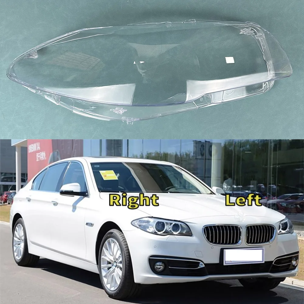 

For BMW 5 Series F18 F10 520i 523i 525i 535i 530i 2011~2017 Lampshade Headlight Shell Headlamp Lamp Cover Transparent Shade Lens