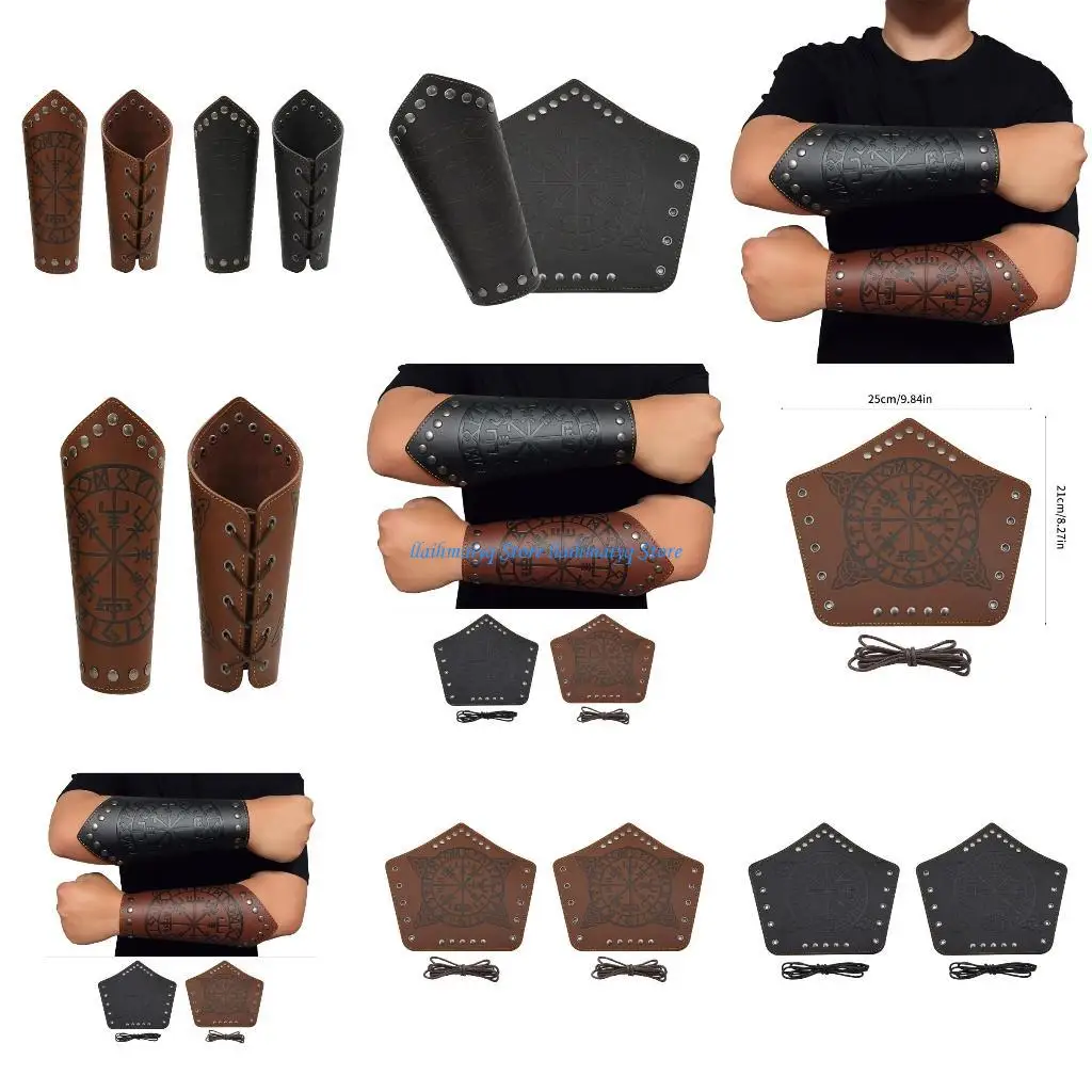 

573B Кожаный широкий браслет для стрельбы из лука Рукавицы Браслет Рукавицы Браслет