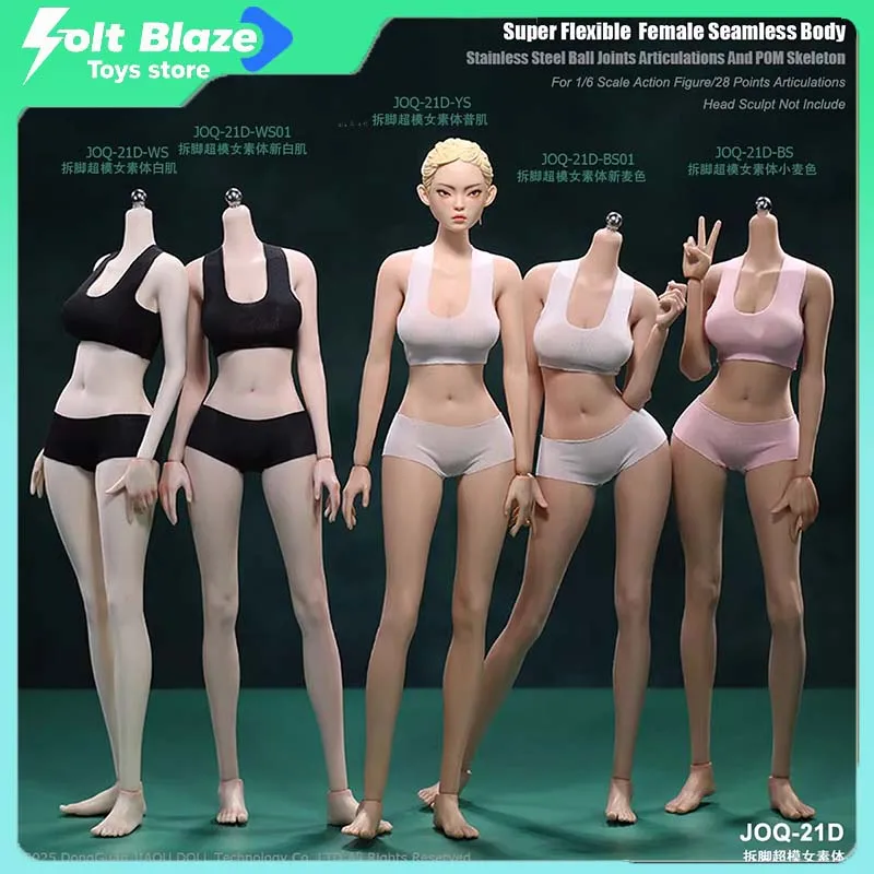 JOQ-21D figure anime scala 1/6 supermodelo snello ragazza a gamba lunga articolata morbida base in vinile corpo action figure ragazza regali