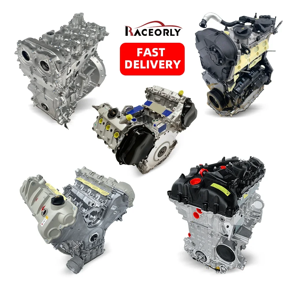 Raceorly Auto Parts Engine Assembly For Audi VW A3 A4L A5 A6L A7 Q3 Q5 Q7 S3 2.0L TSI BPJ EA888 CDN CNC EA111 DPF CDZ