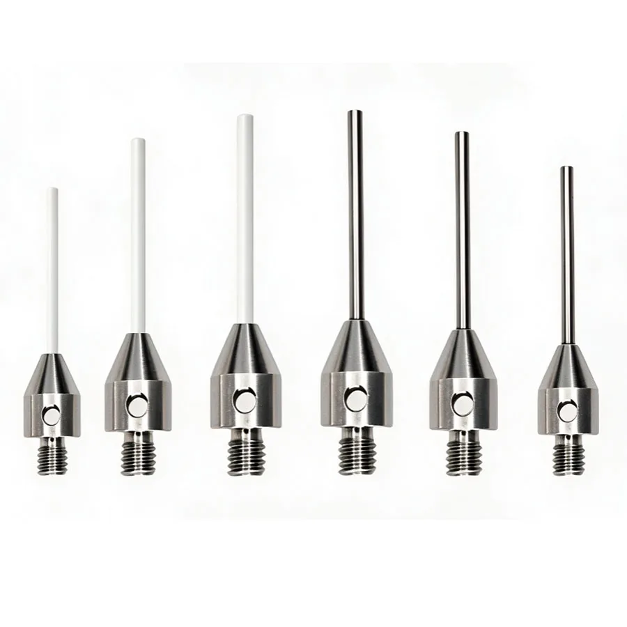 M3 thread flat measuring needle, ceramic flat measuring needle, CNC machine tool probe, three coordinate measuring needle