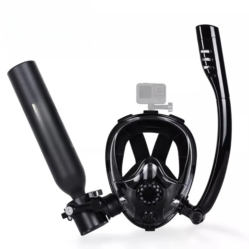 

New snorkeling mask, scuba oxygen, underwater breathing diving equipment, breathing oxygen
