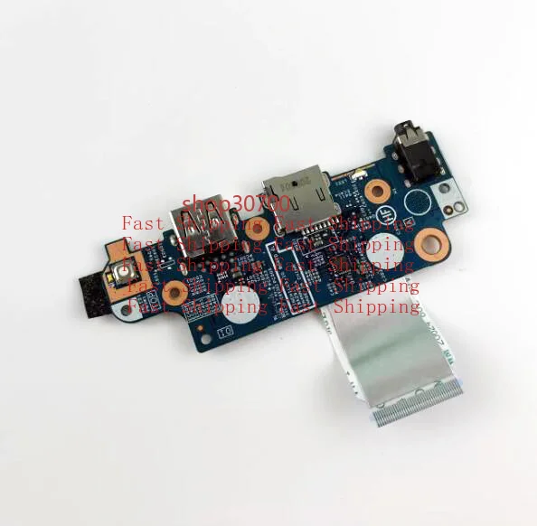 A=Laptop Parts Power button For Dell Latitude 3300 Audio Port USB SD Card Reader 0kr8f3 Kr8f3 cn-0kr8f3 With cable