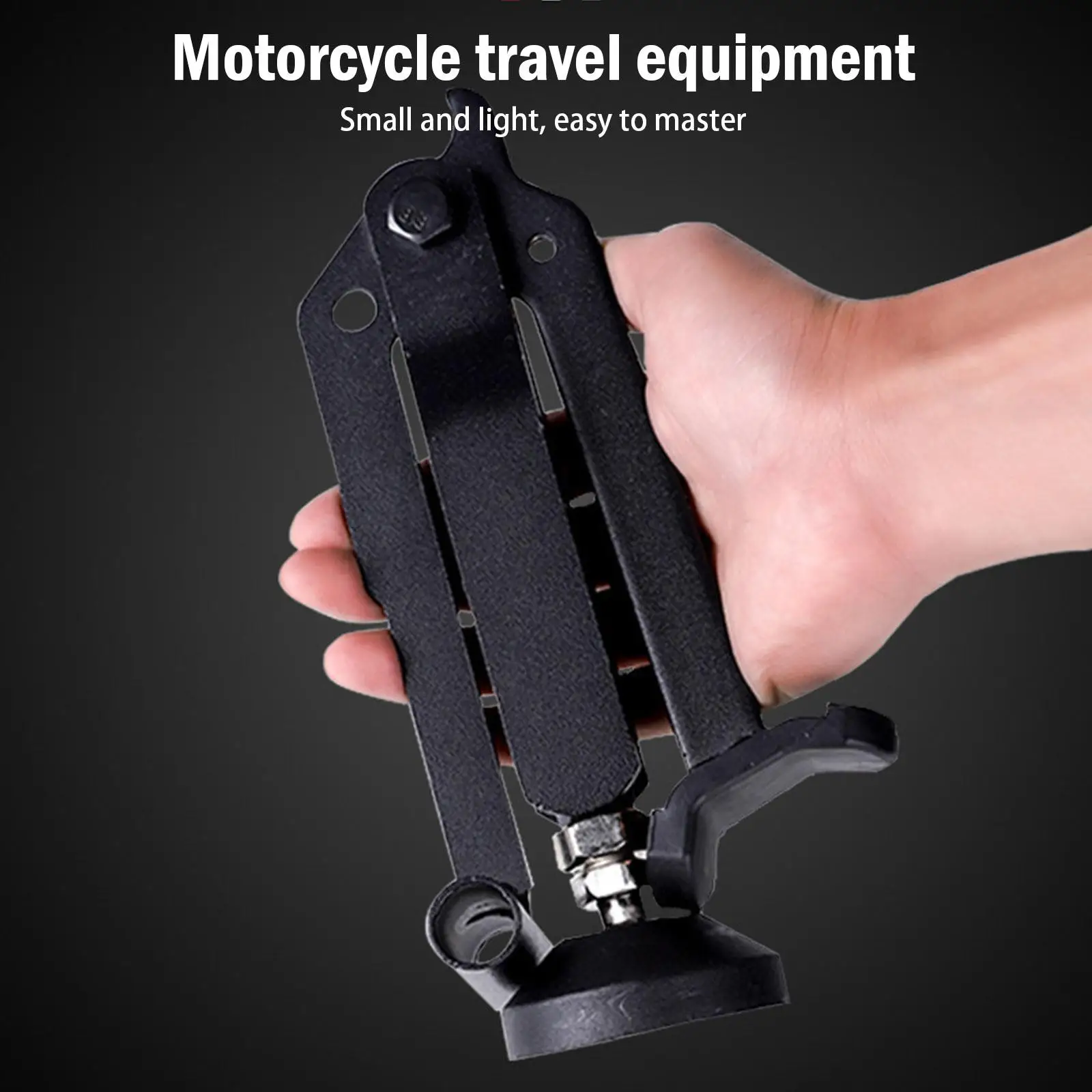 Motocicleta portátil Jack Kickstand, Suporte de roda, Suporte lateral Paddock, Elevador estável do braço de swing, Quadro portátil do elevador, Pit