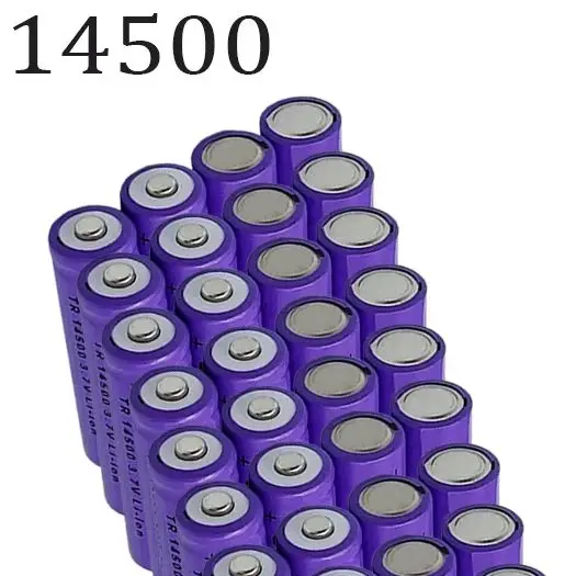 

NEW Rechargeable for Torch Led Flashlight Toys 14500 brand new Li-ion Battery 3.7V 3000mAh+charger