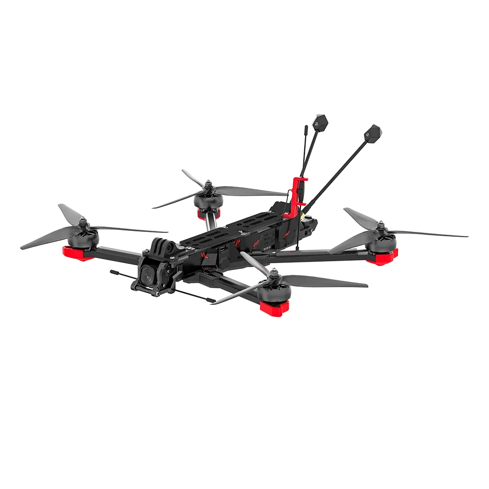 IFlight Chimera7 Pro V2 O4 6S HD Quadcopter FPV Drone de largo alcance - F722 55A XING2 2809 1250KV O4 Pro Unidad de aire