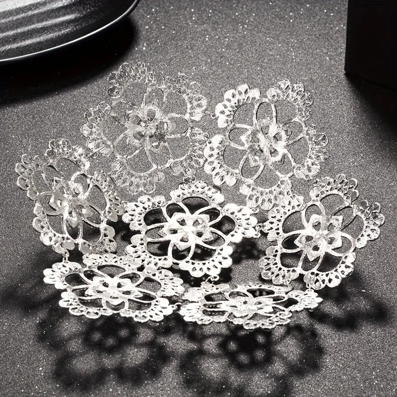 Tengda Bride Headwear Korean Rhinestone Glass Formal Hat Marry Flower Formal Hat Glass Wedding Dress Bride Hair Decorate