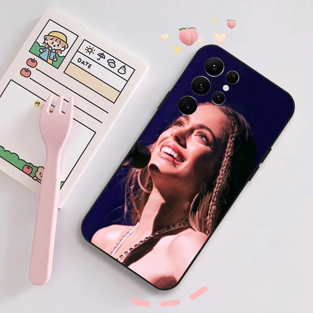 Singer T-TINI Martina Stoessel Phone Case For Samsung Galaxy A20,A21s,A22,A31,A32,A52,A53,A72,73,A80,A91Soft Black Cover