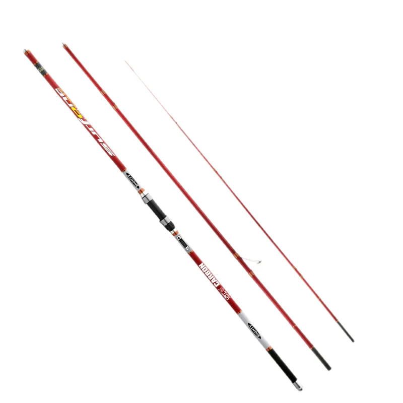 

Three-color Carbon 3-Section Jointed Beach Rod with Super Hard Tone for Sea Fishing and Shore Casting