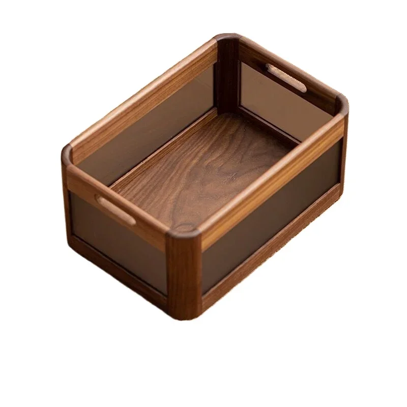 

Storage basket box wooden
