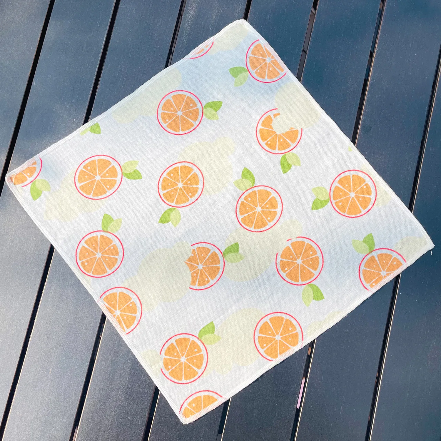 25 * 25cm High-density Double-layer Gauze Handkerchief, Shower and Face Towel, Cartoon Printed Gauze Square Towel, Feeding Towel