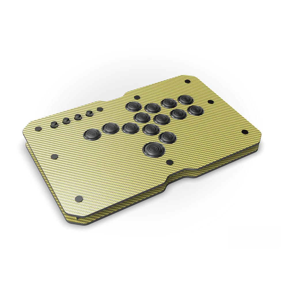 Punk Workshop Carbon fiber Mini HitBox SOCD Fighting Stick
