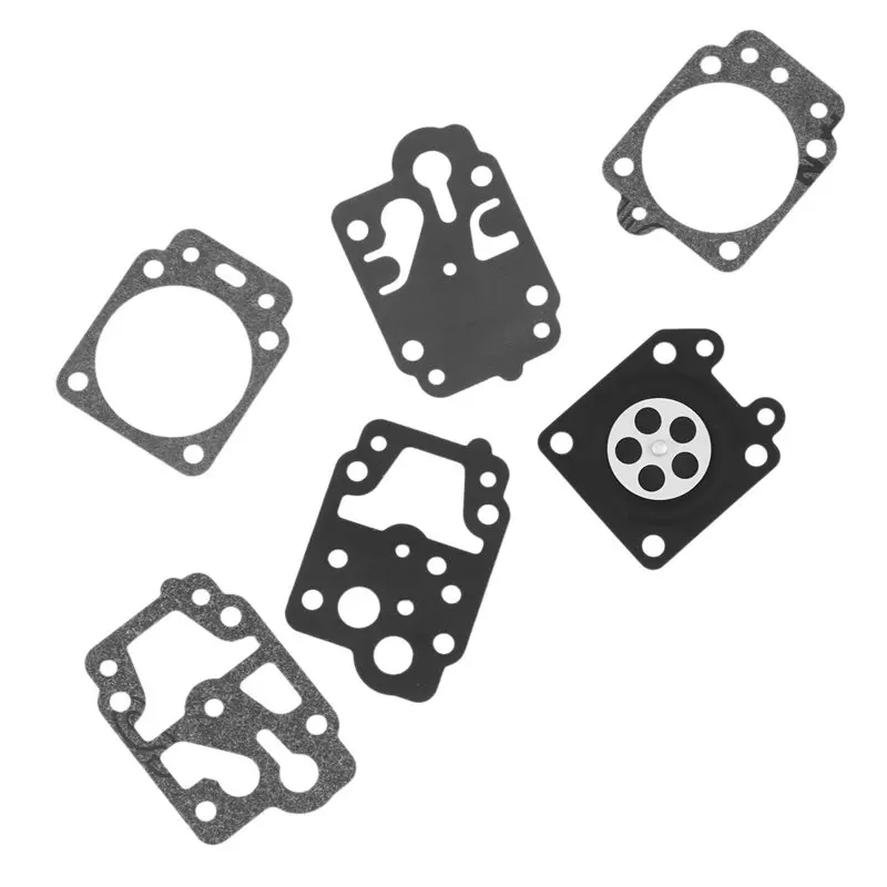 BHTS-60Pcs Carburetor Repair Rebuild Gasket Needle Kit For Walbro K20-WYJ Echo Toro Ryobi Honda Homelite Trimmer