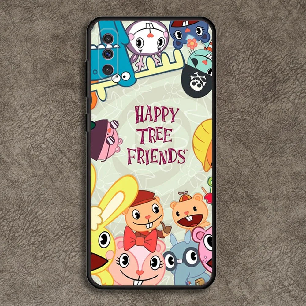 Happy Tree Friends Handyhülle für SamsungA 91,80,73,72,71,70,53,52,51,42,41,40,32,31,30,22,21,20,13 S 4G 5G Soft Black Case