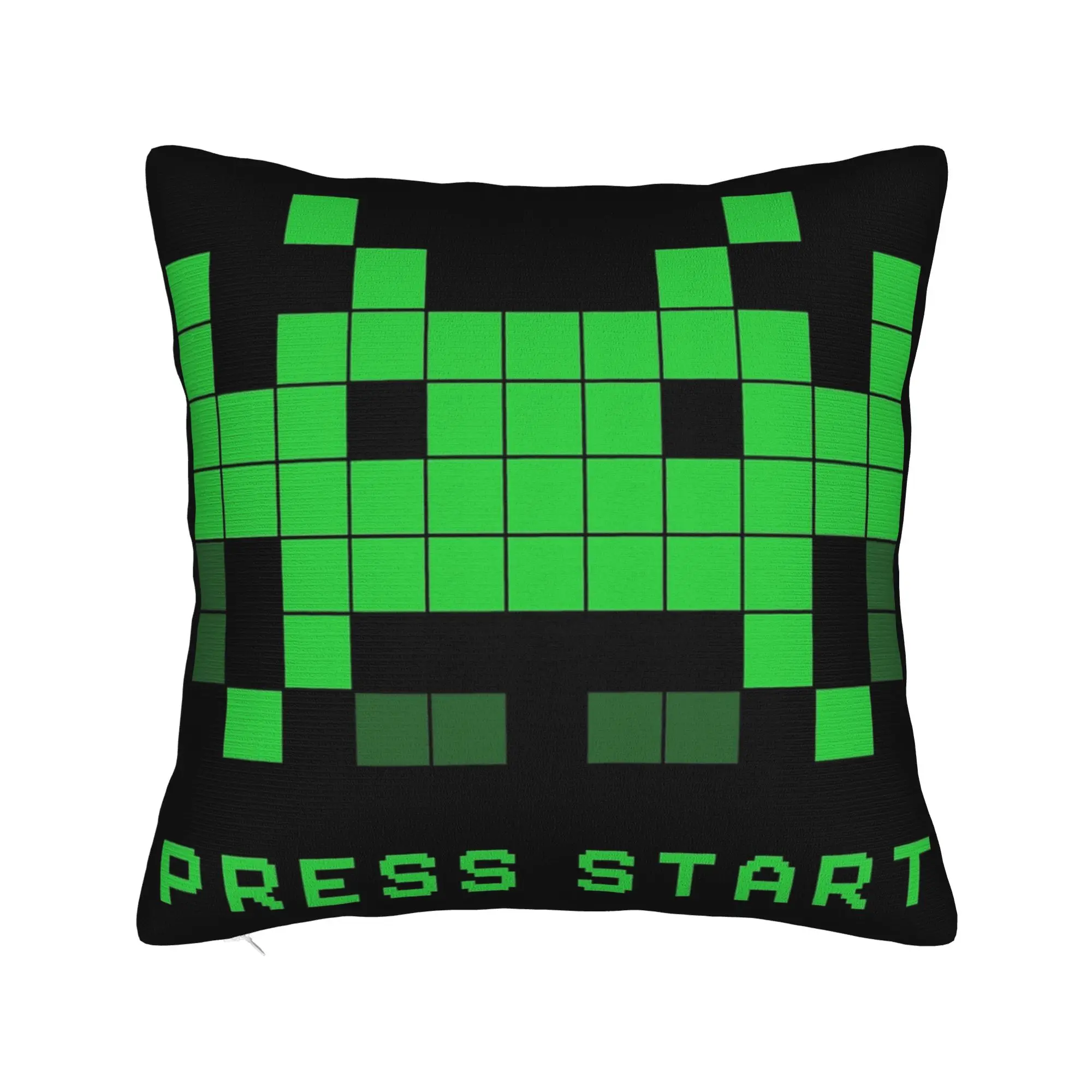 Space Invaders Pillowcase Soft Polyester Cushion Cover Decorative  Pillow Case Cover Chair Square 45X45cm