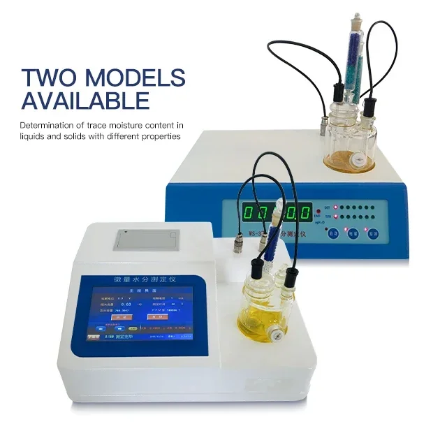 

Karl Fischer Automatic Moisture Analyzer Solvent Micro Moisture Detector Potential Titrator for Quality Control in Industry