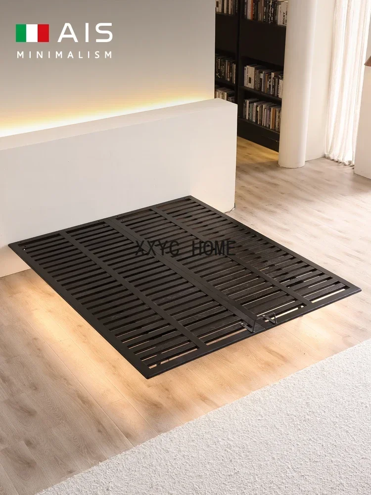 TAO Suspension Bed Ash Induction Lamp with Bed without Headboard