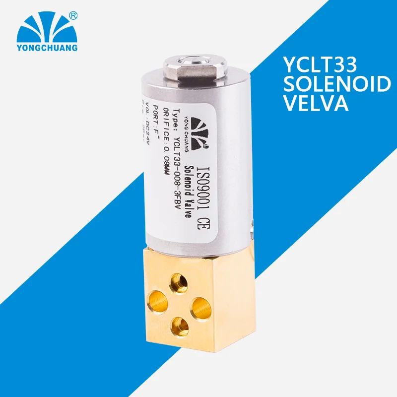 

2025 Yongchuang YCLT33 Маломощный 1 Вт 2 Вт Высокоточный пропорциональный электромагнитный клапан управления потоком для газового хроматографа