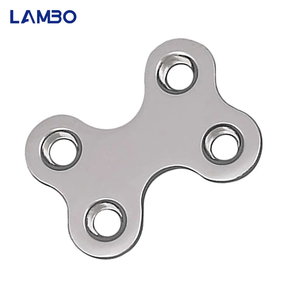 1.5/2.0/2.4/2.7mm X Type Cuttable Plate, Stainless Steel Material, Veterinary Implants, Orthopedic Surgical Instruments for Pets