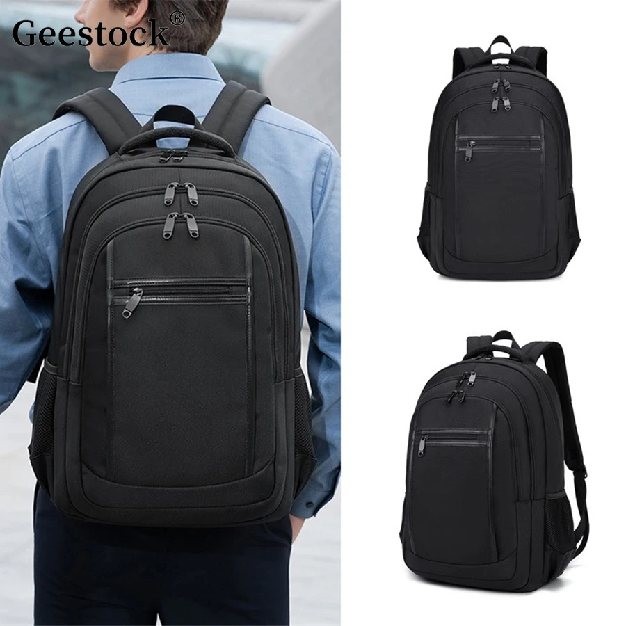 Geestock Outdoors Travel Backpack Male Backpack Large Capacity Waterproof Laptop Backpack for Business Commuting Student Bag