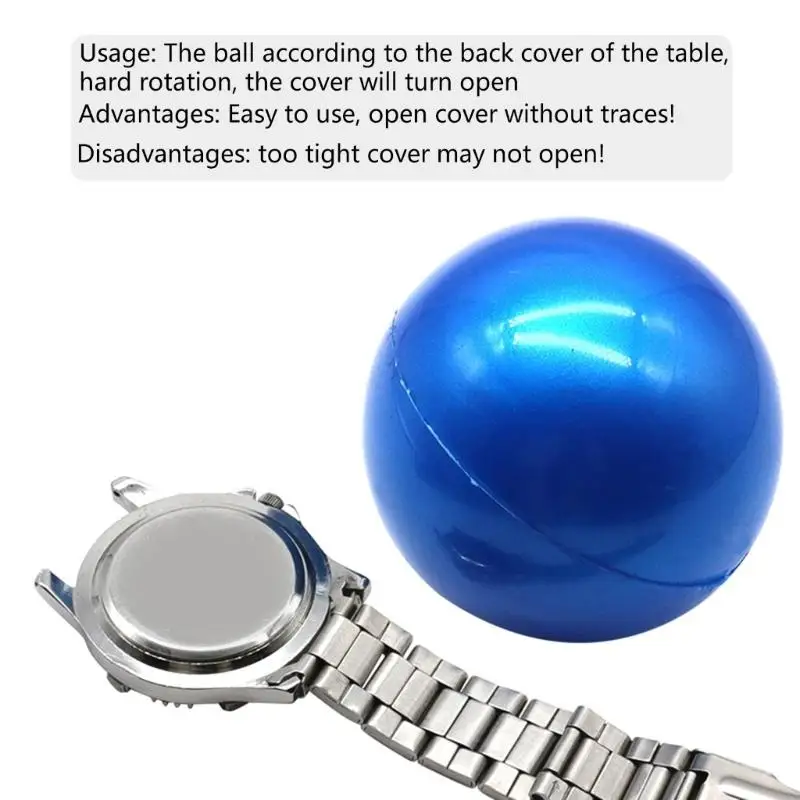 Abridor fondos reloj con bola versátil A2UD para abrir fondos reloj en diferentes entornos