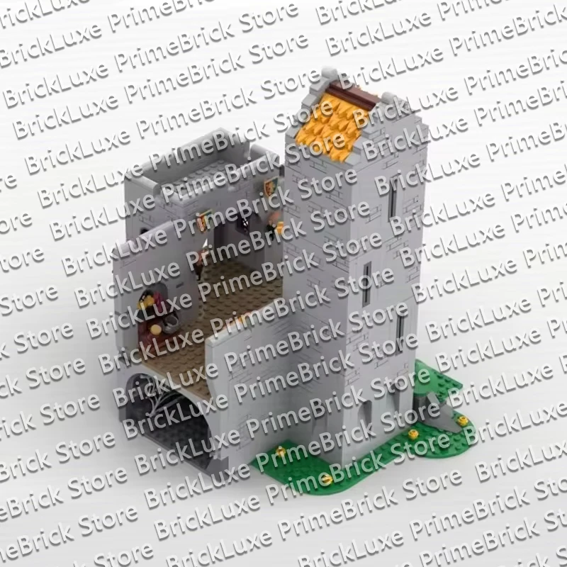 Qwert DIY Medieval Fortress Building Bricks Assembly Model 6 Qwert DIY Medieval Fortress Building Bricks Assembly Model
