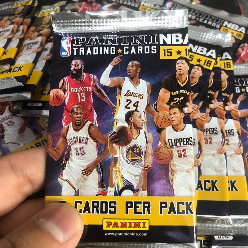 Panini 2015-2016 Basketball League Star Card Zhongyatu Christmas Birthday Gift Rare Game Collection Card Children\'s Toys