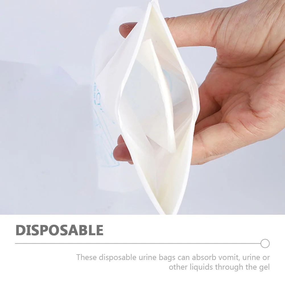 

12Pcs Portable Urine Bags Disposable Leakproof Sealable Emergency Sanitary Collection Pouches for Outdoor Travel Camping Unisex