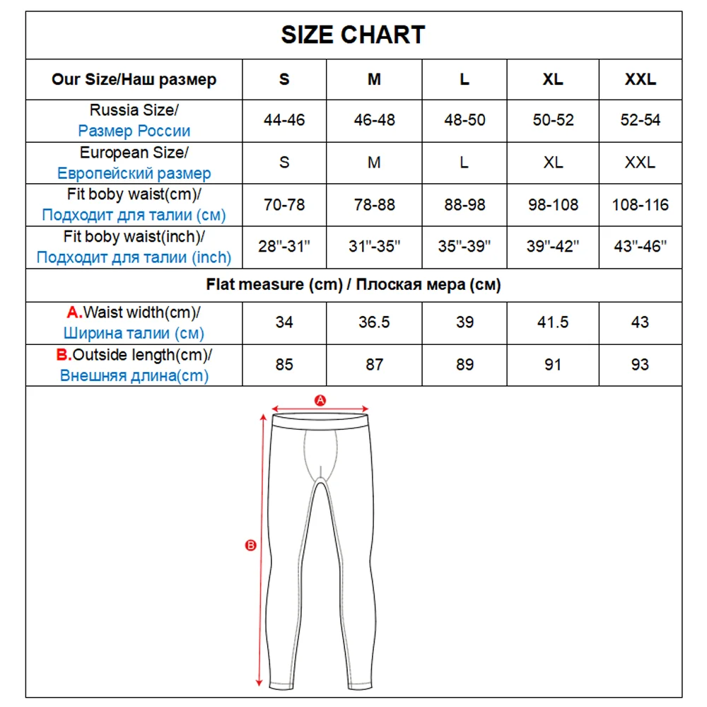 2pcs Pack Thermal Underwear Men Winter Soft Sports Long Johns For Man High Quality Brand Panties Boxer Underpants