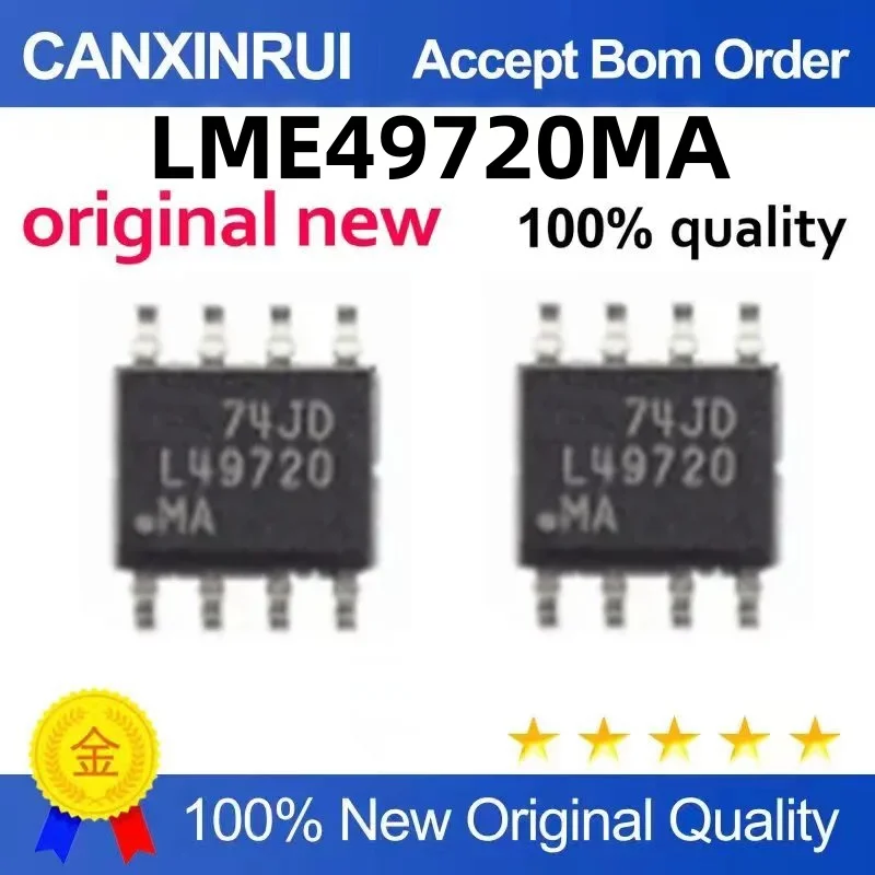 High-fidelity audiophile audio dual op amp IC LME49720MA LME49720 L49720MA genuine