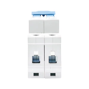 Mini devre kesici güneş 2P DC 1000V 3A 6A 10A 16A 20A 25A 32A 40A 50A 63A DC MCB pv sistemi için bir soket №10 ile devre kesicinin en büyük satışlarından 12'si