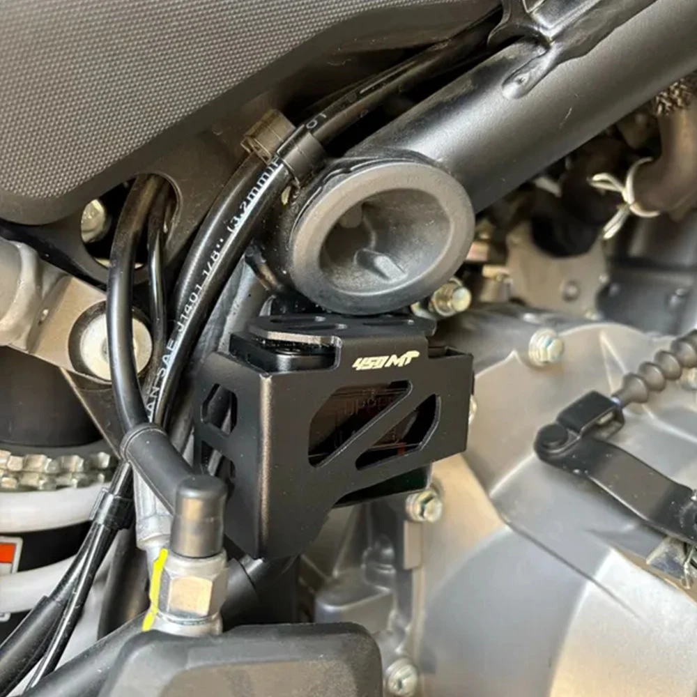 

2024-2026 2025 FOR CFMOTO CF450 450MT MT450 450SS 450NK 450CLC Front Brake Caliper Guard Rear Brake Fluid Reservoir Cover Guard