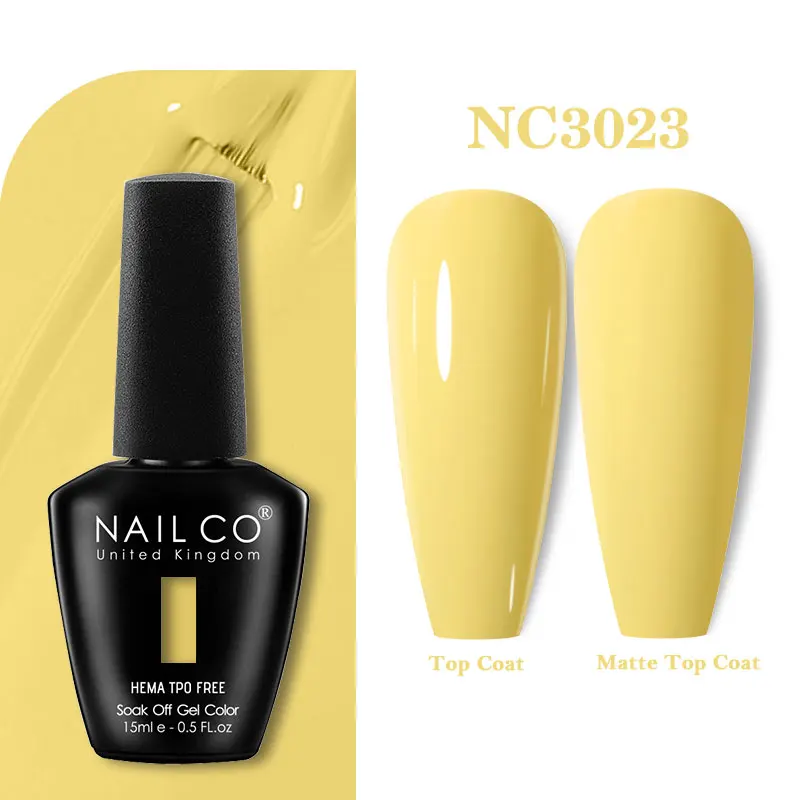 NAILCO 15 ml TPO-vrije nagelgellak Vernis semi-permanente nagels Art manicure ontwerp hybride remover gel toplaag Ongle gel UV