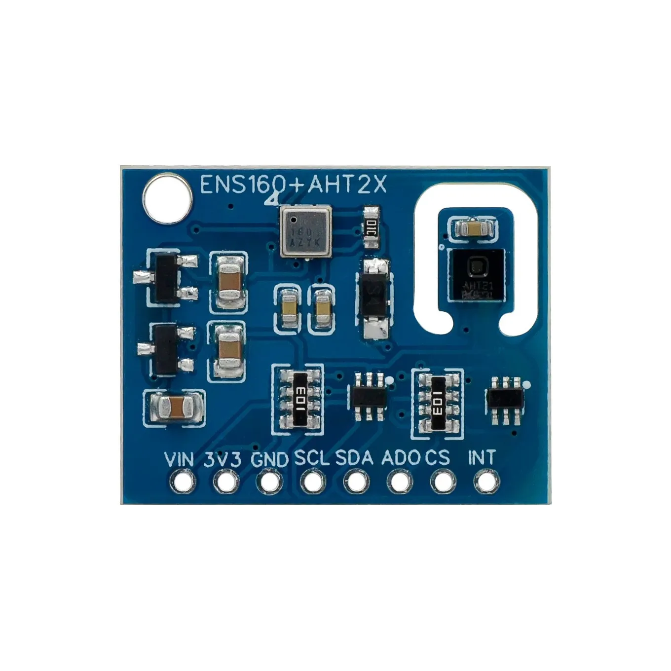 Ens160 ens160aht21-co2エコ2コンポ,高品質で温度と湿度のセンサー
