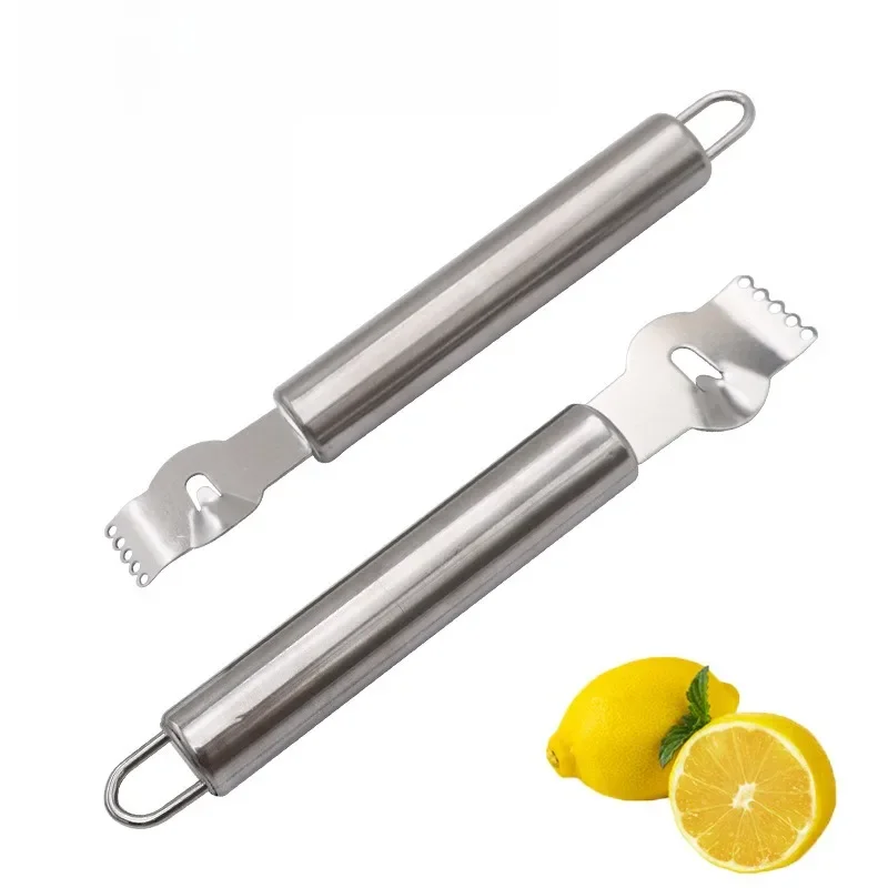 Нержавеющая сталь, овощечистка для зерен, терка для лимона, терка для очистки апельсина, терка для цитрусовых, инструмент для очистки, кухонный гаджет