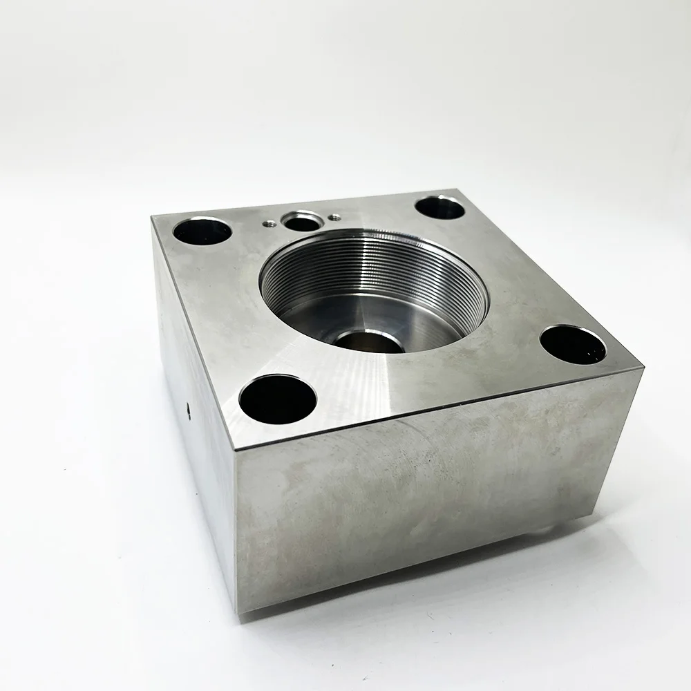 High Quality 007303-1 WaterJet Cutting Intensifier Pump Spare Parts 60K Low Pressure Bell End Bell Assembly Factory TL-001008-1