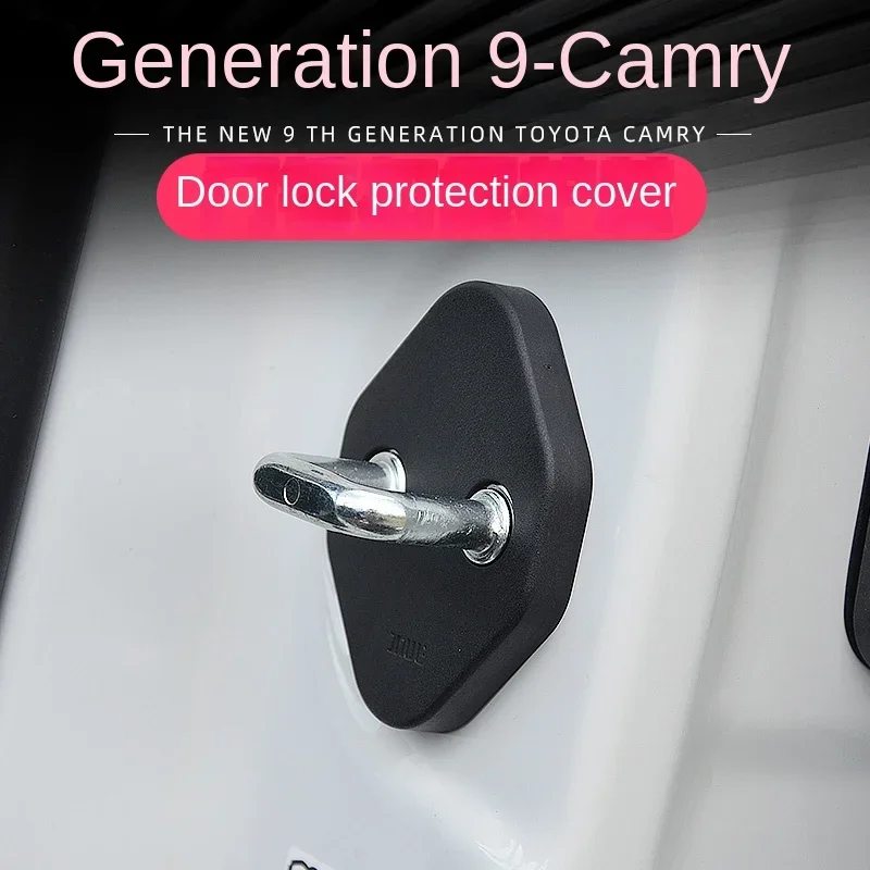 

For Toyota Camry 2024 Car Door Lock Protective Cover Plastic Anti-rust Door Limiter Protector Car Interior Accessories