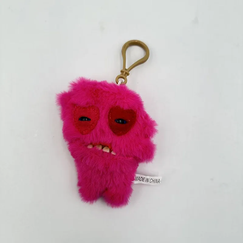 面白いオリジナル Fuggler Tooths モンスターぬいぐるみキーホルダー